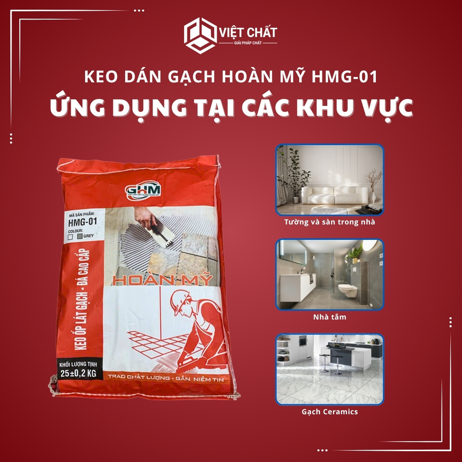 Keo dán gạch Hoàn Mỹ HMG-01
