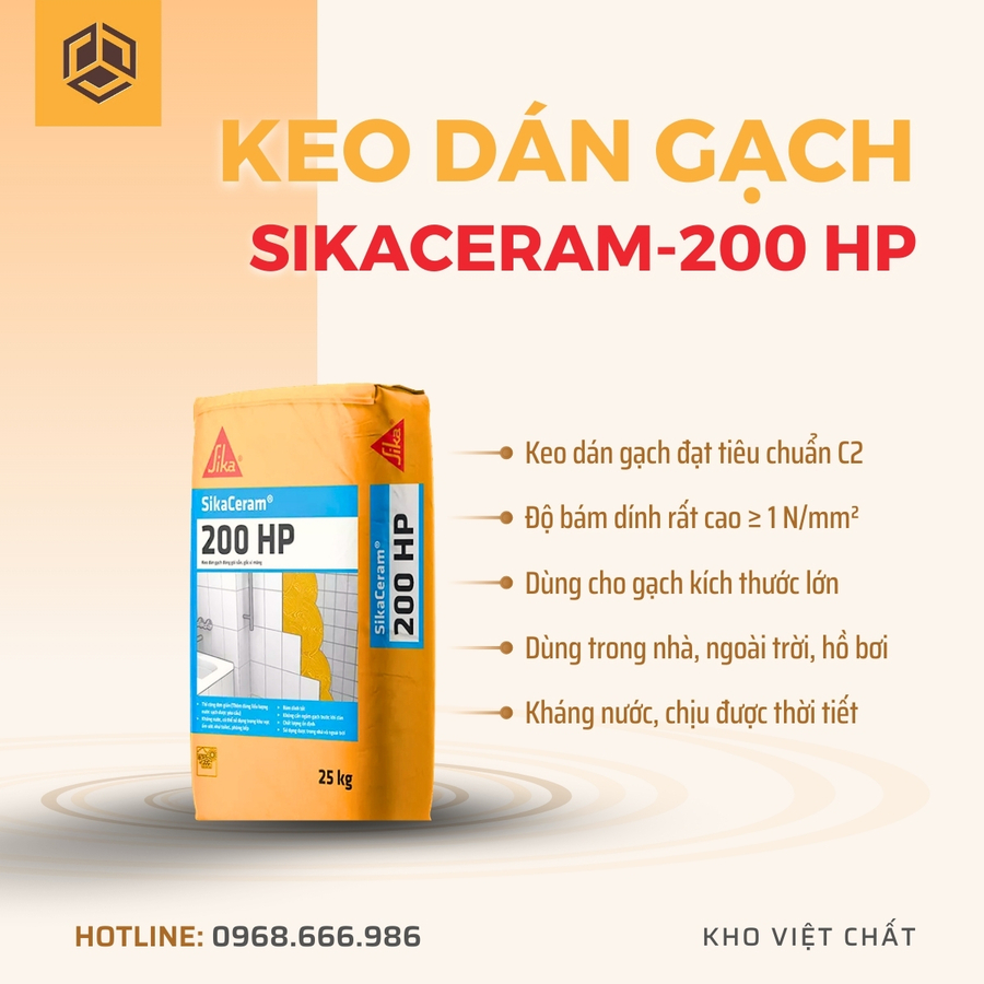 Keo dán gạch SikaCeram-200 HP