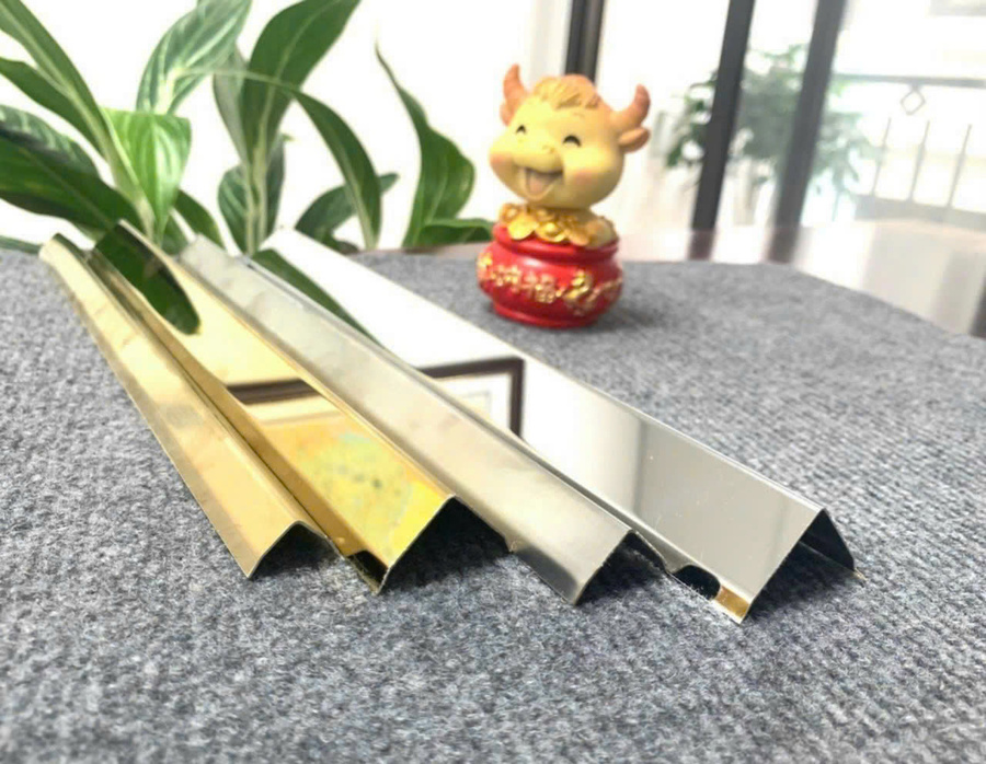 Nẹp vuông inox V15 - 304