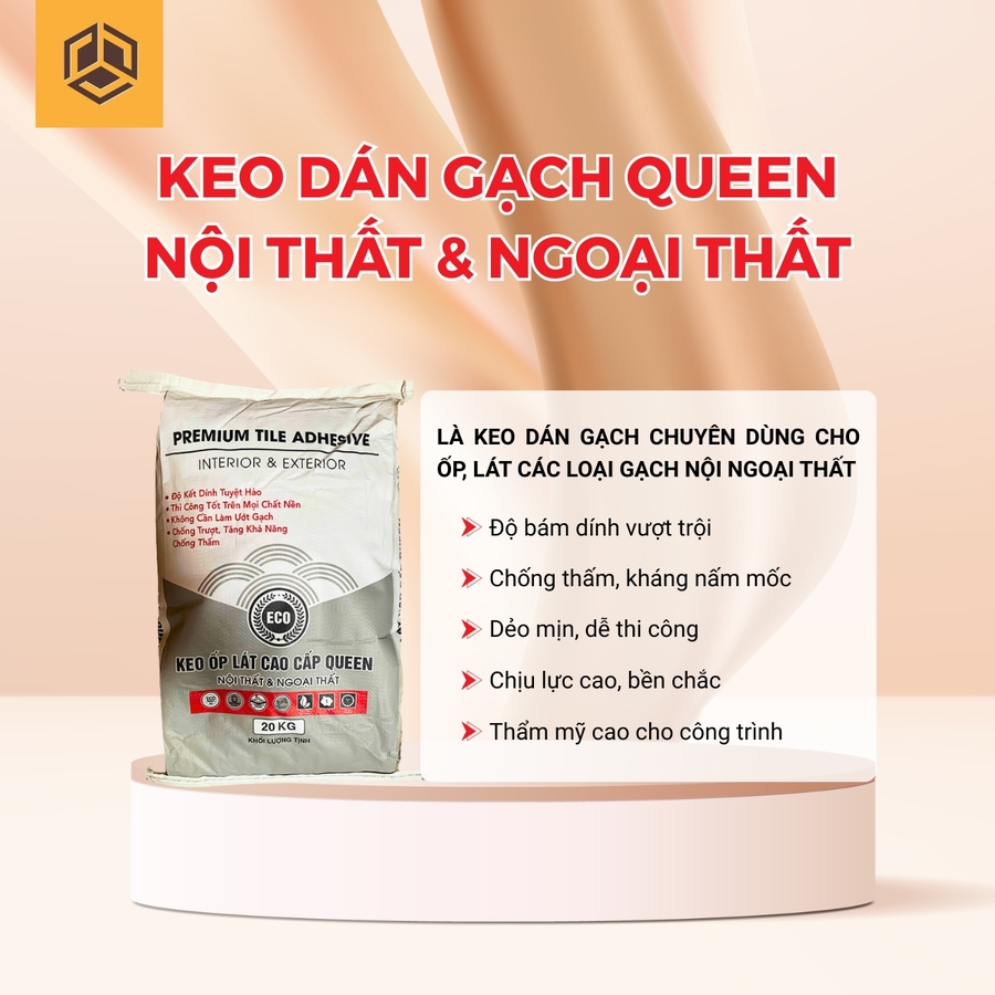 Keo dán gạch Queen