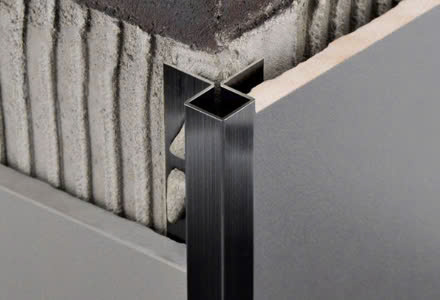 Nẹp 2 cạnh vuông nox 304 dày