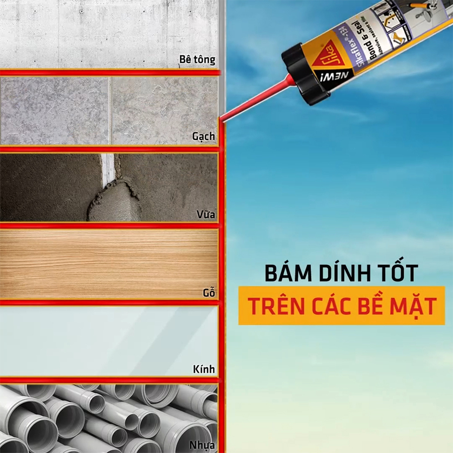 Keo trám vá Sikaflex-134 Bond & Seal