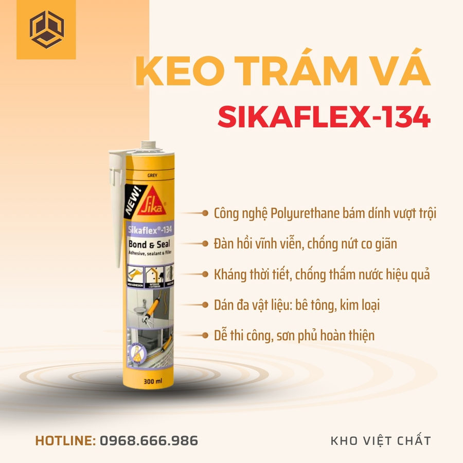 Keo trám vá Sikaflex-134 Bond & Seal