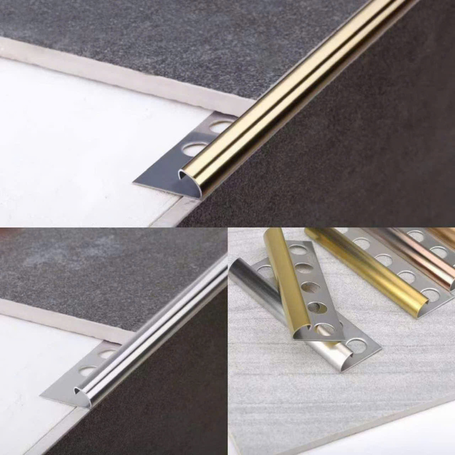 Nẹp tròn inox YC 12 - 304