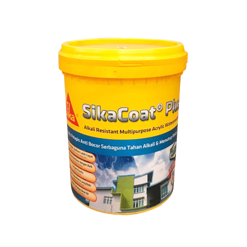 Màng chống thấm tường gốc Acrylic SikaCoat Plus