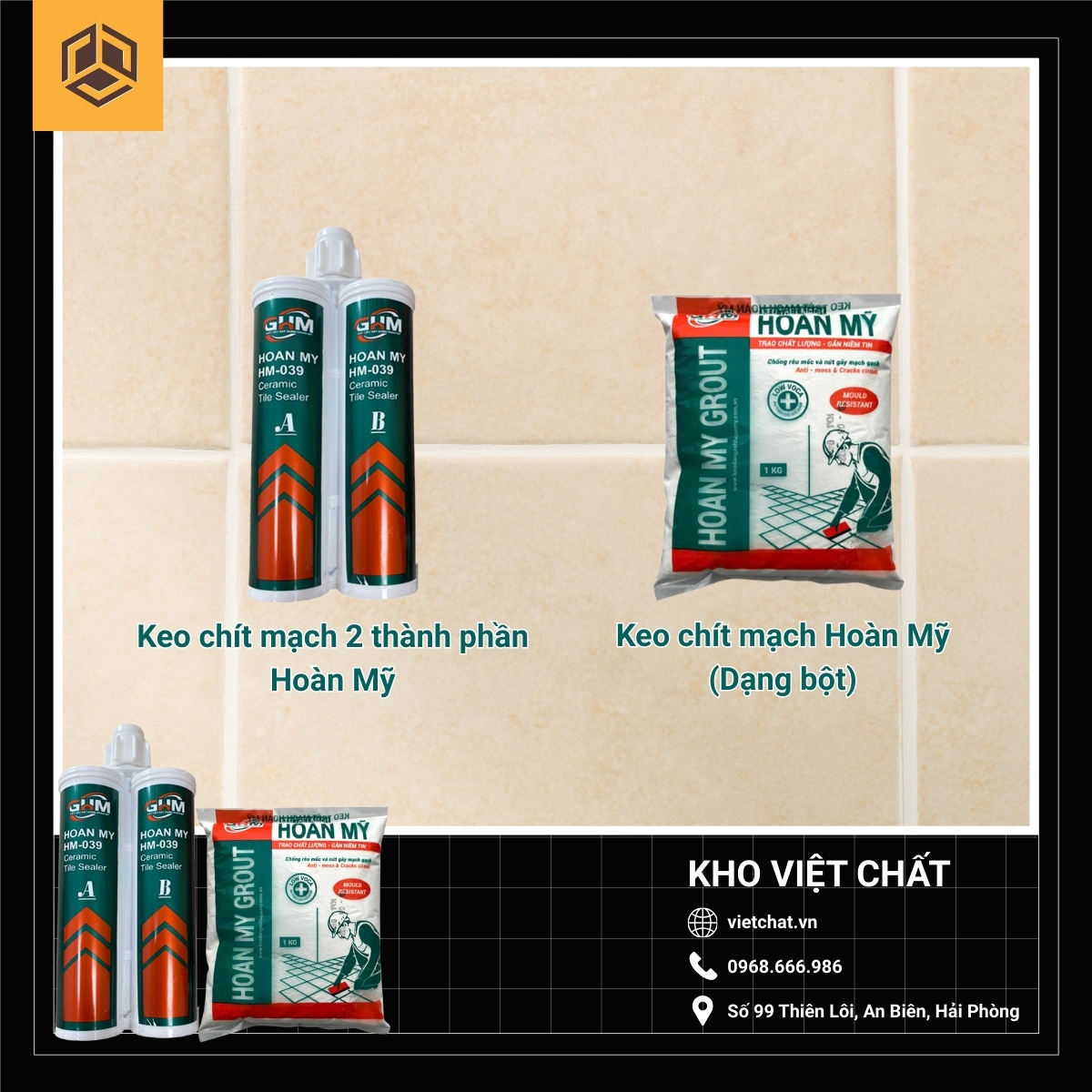 Keo chít mạch Hoàn Mỹ