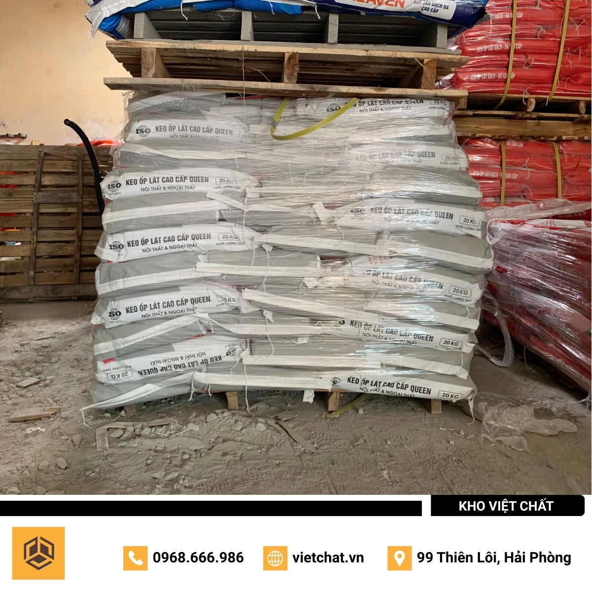 Mua keo dán gạch Queen tại Kho Việt Chất